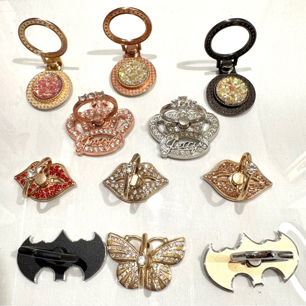 ๐ Limited Edition Brilliant Magnets - Phone Ring Holders - Set of 10 ๐ - Picture 5 of 6